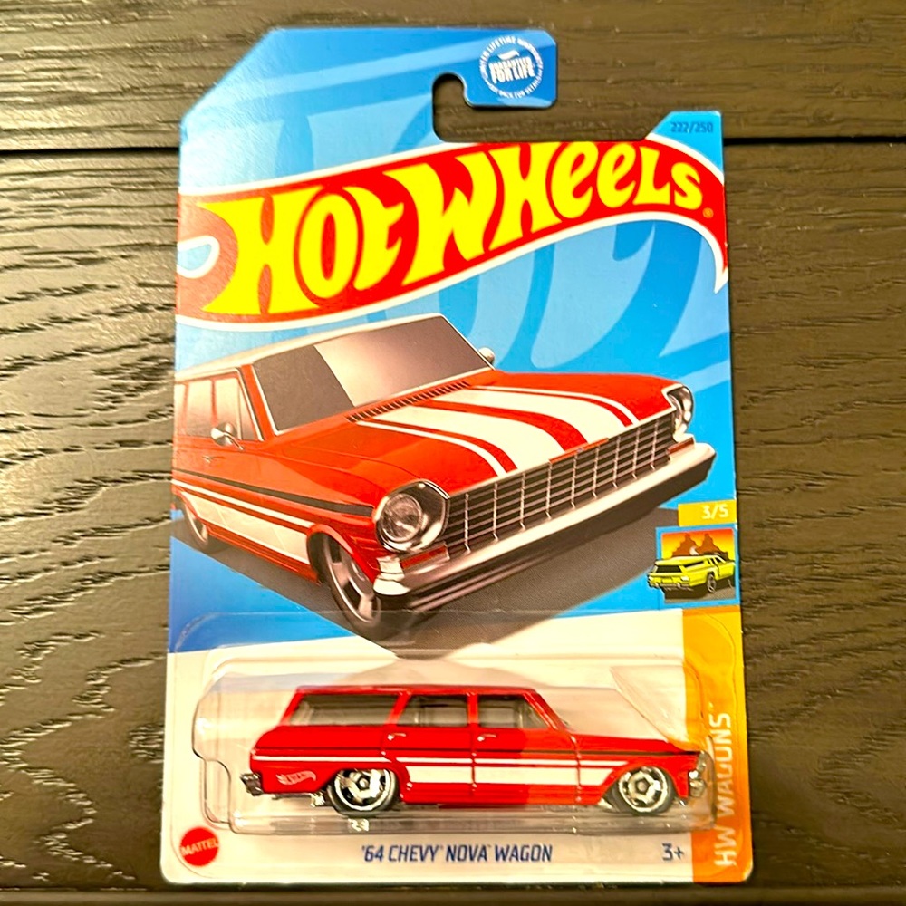 COPY - 64 Chevy Nova Wagon Hot Wheel 222/250